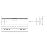 Mazar 3D sfeerhaard 254cm