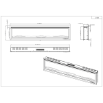 Royal Diamond sfeerhaard 254cm